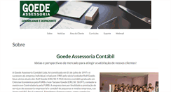 Desktop Screenshot of goedeassessoria.com.br